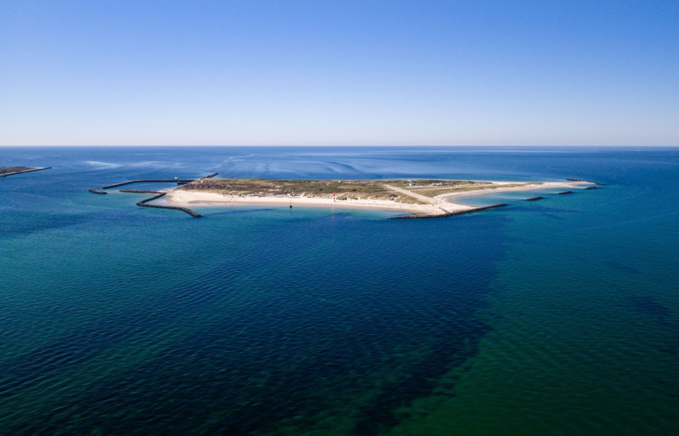 Luftaufnahme von Helgoland